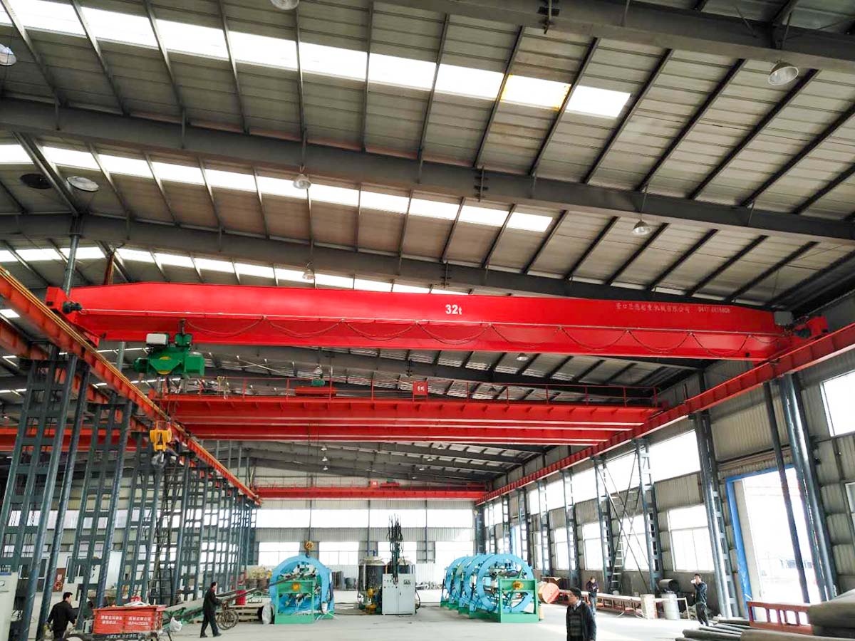 杨浦32吨电动单梁起重机